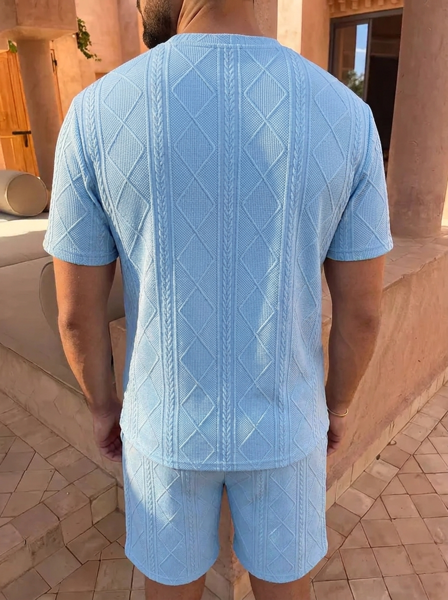 Lorenzo™ | Ensemble d'Été en Lin pour Homme