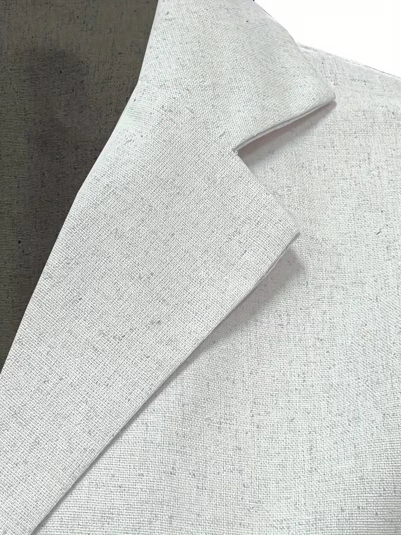 Élias™ | Ensemble d'Été en Lin pour Homme