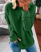 Kaitlyn - Sweter o luźnym kroju, komfortowy (Dostępny w rozmiarach Plus Size)