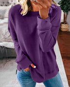 Kaitlyn - Sweter o luźnym kroju, komfortowy (Dostępny w rozmiarach Plus Size)