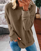 Kaitlyn - Sweter o luźnym kroju, komfortowy (Dostępny w rozmiarach Plus Size)