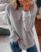 Kaitlyn - Sweter o luźnym kroju, komfortowy (Dostępny w rozmiarach Plus Size)