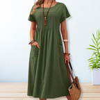 Alyssa - Effortless Elegant Midi Dress