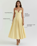 Amalfi — Structured Corset Dress