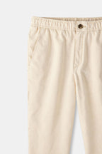 Regular Loose-Fit Linen Trousers