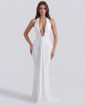 Ariel — White Maxi Dress