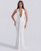 Ariel — White Maxi Dress
