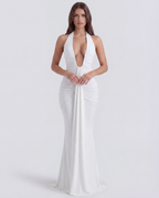 Ariel — White Maxi Dress