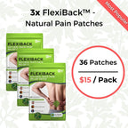 FlexiBack™ — Natural Back Pain Relief Patches