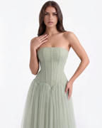 Arabella — Green Maxi Dress