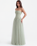 Arabella — Green Maxi Dress
