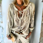 Isabel - szydełkowana damska bluzka w stylu boho