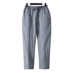Fez - Linen Trousers (Straight Cut)