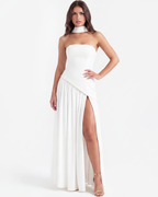 Serena — White Maxi Dress