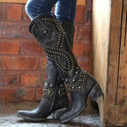 Noelle — Vintage High-Cut Boots