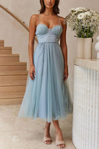 Agatha - Sleeveless Flowing Maxi Dress
