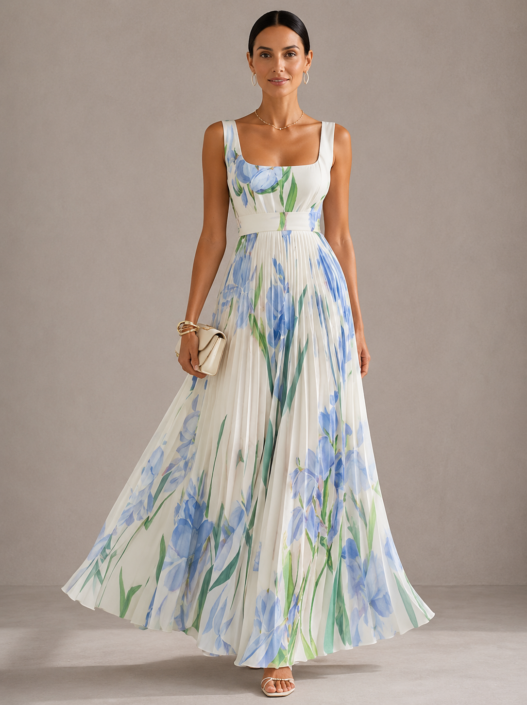 Grace — Floral Maxi Dress