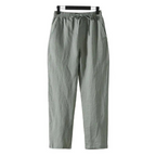 Fez - Linen Trousers (Straight Cut)