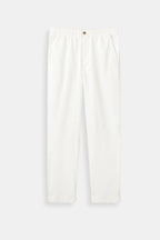 Regular Loose-Fit Linen Trousers