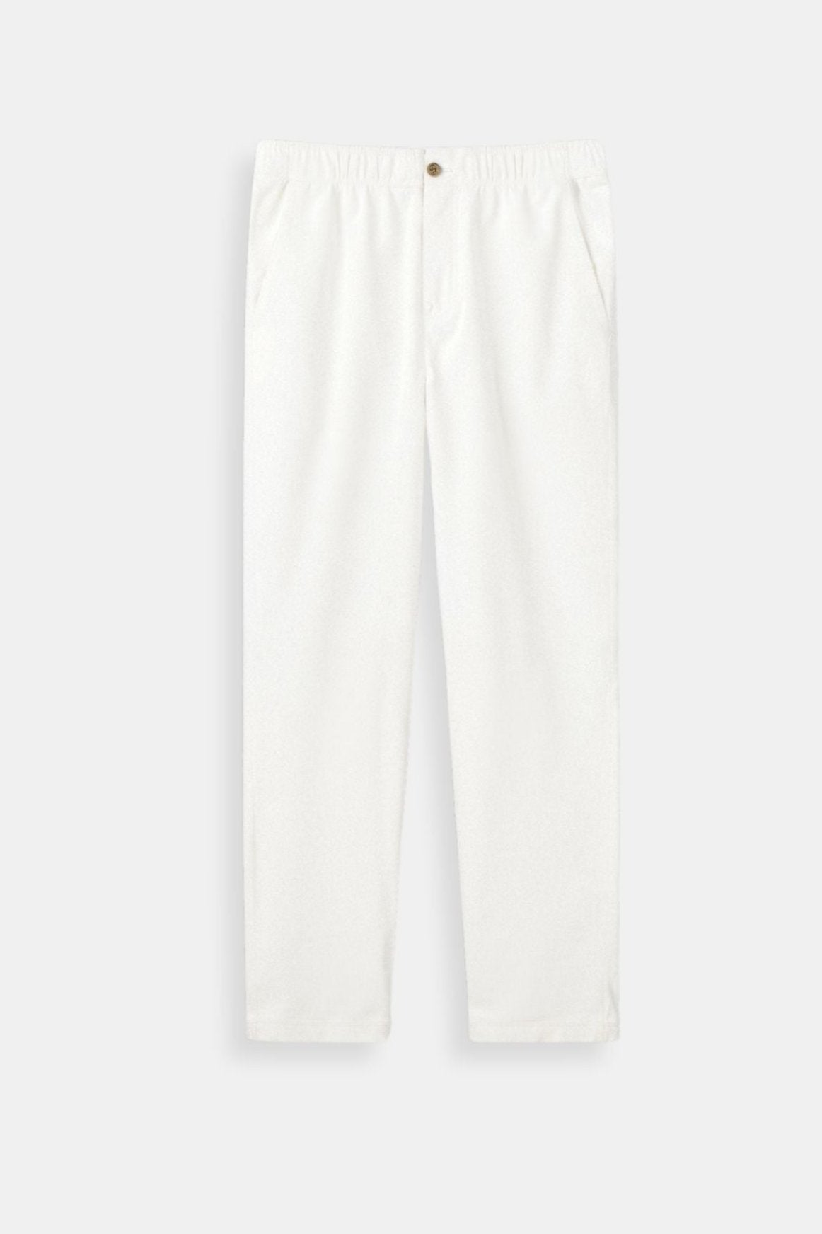 Regular Loose-Fit Linen Trousers