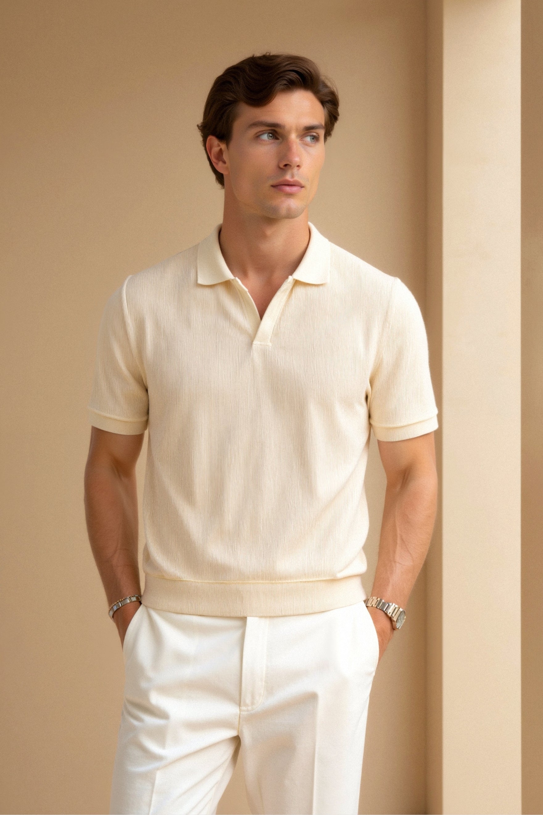 NOBA Woolen Structure Polo