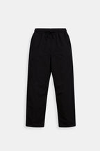 NOBA Cotton-Linen Blend Trousers with Drawstring Waist