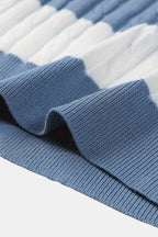 NOBA White Stripe Polo