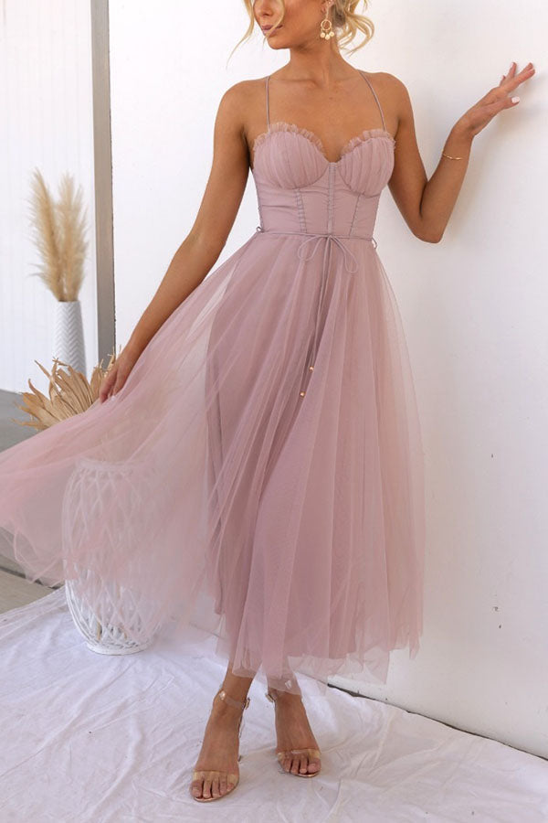 Agatha - Sleeveless Flowing Maxi Dress