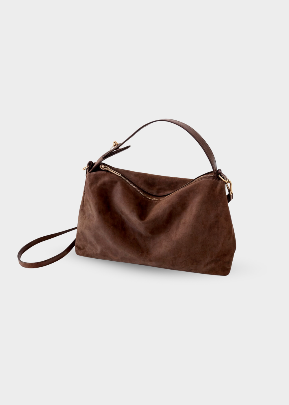 Luna — Faux-Suede Bag MM