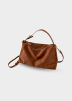Luna — Faux-Suede Bag MM