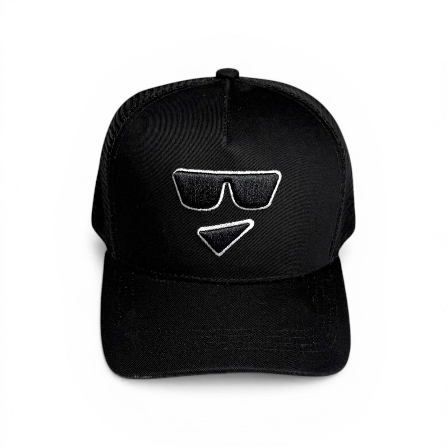 Logo Trucker Cap Black