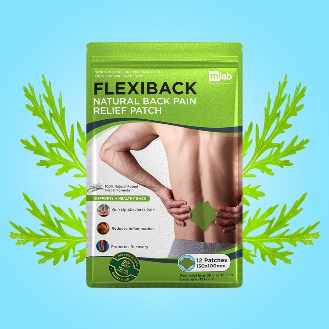 FlexiBack™ — Natural Back Pain Relief Patches