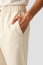 Regular Loose-Fit Linen Trousers