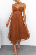 Agatha - Sleeveless Flowing Maxi Dress