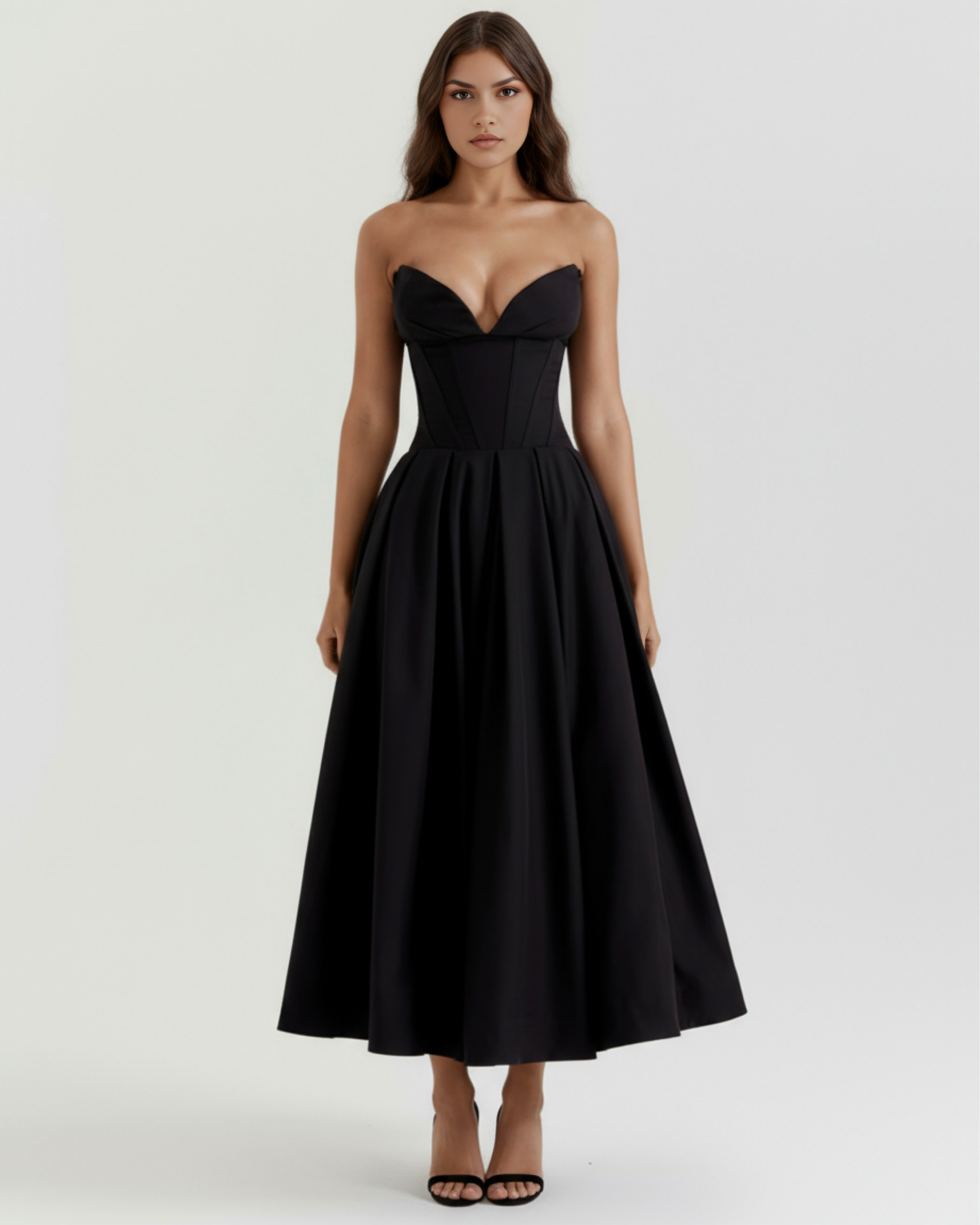 Amalfi — Black Occasion Dress