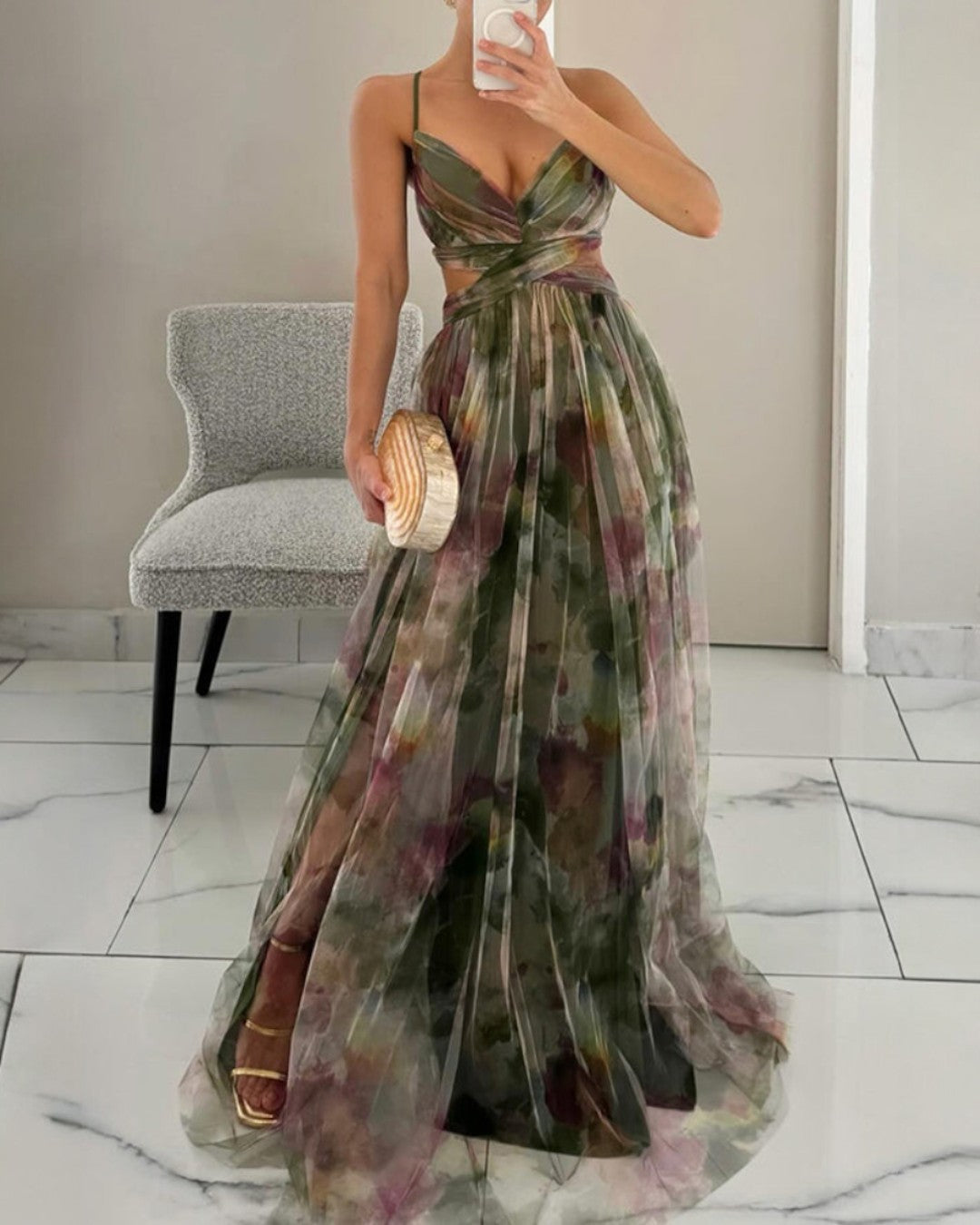 Esther — Floral Maxi Dress