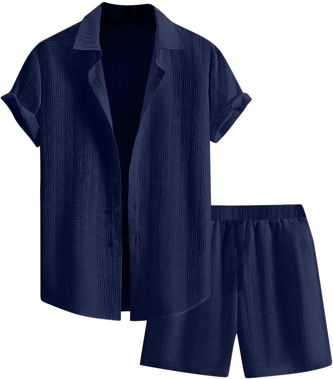 Ensemble Riviera — Chemise Texturée & Short