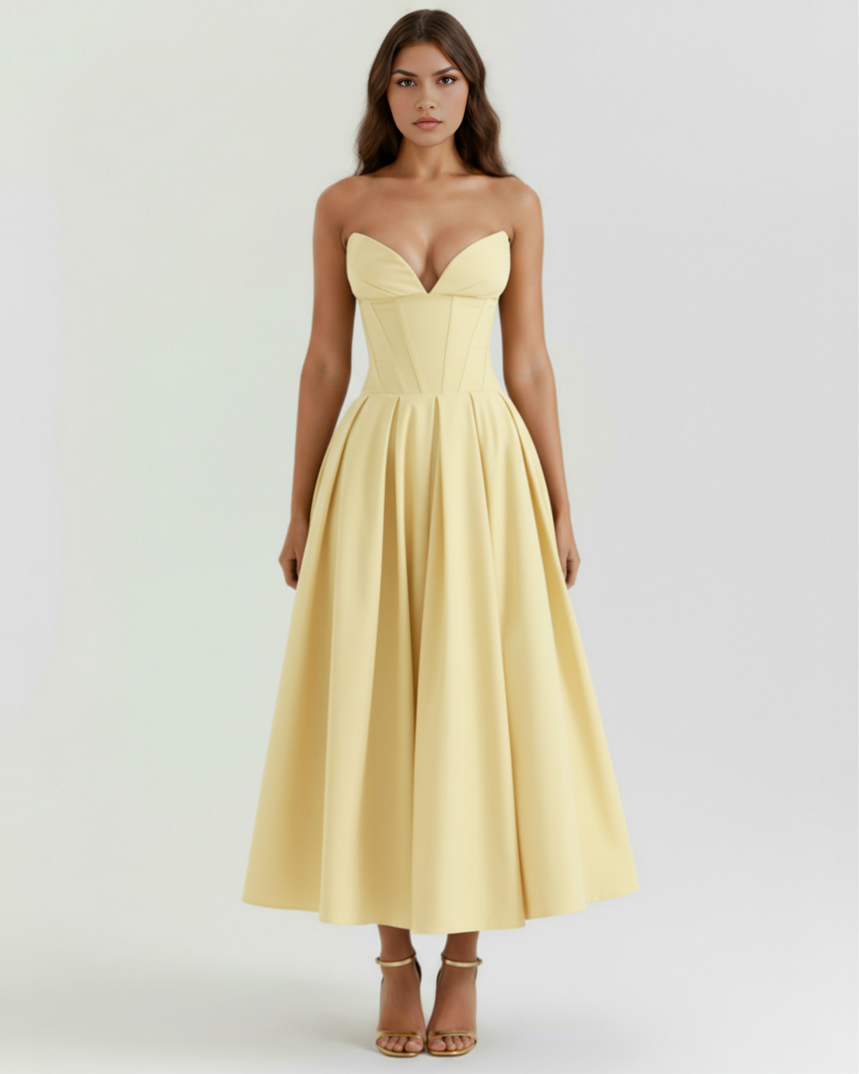 Amalfi — Structured Corset Dress