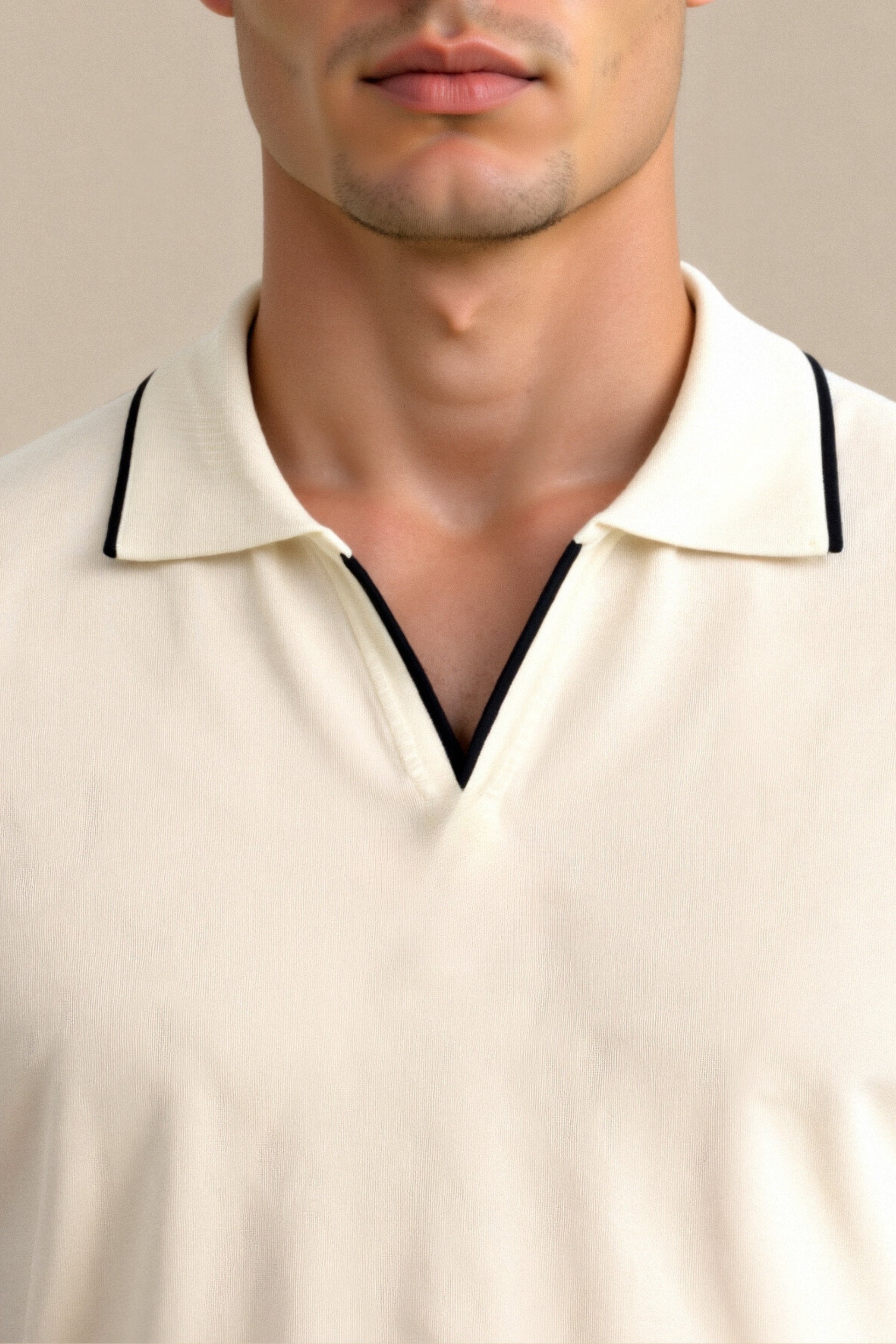 NOBA Contrast Slim Fit Polo