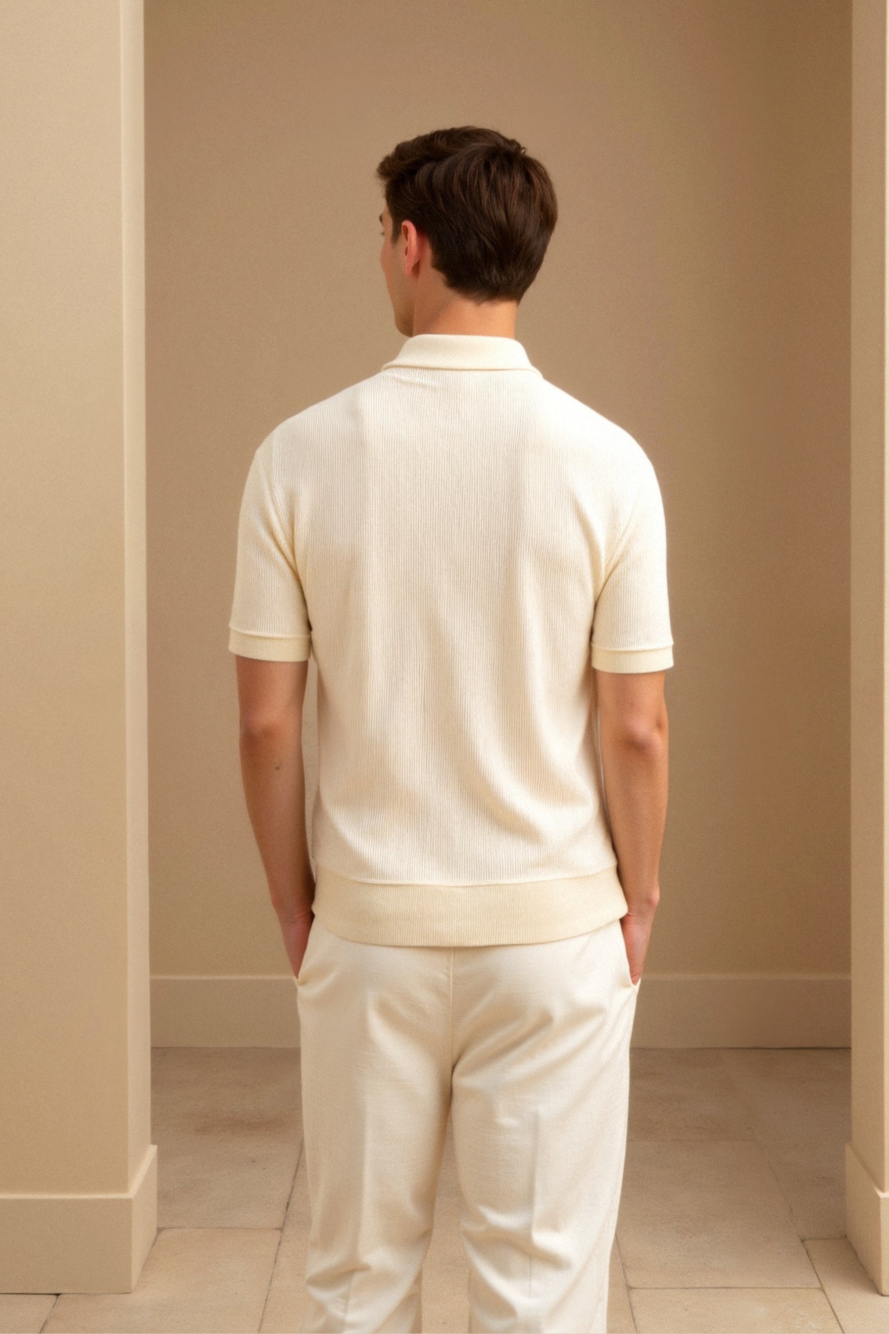 NOBA Woolen Structure Polo