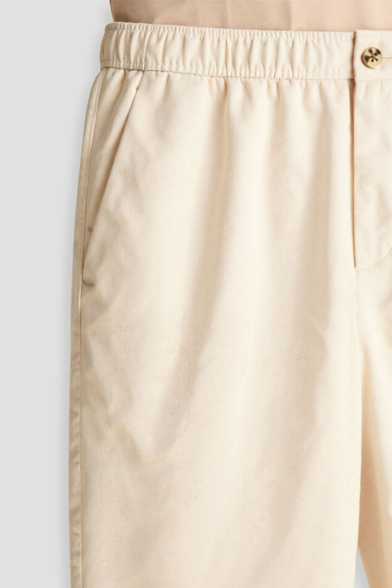 Regular Loose-Fit Linen Trousers