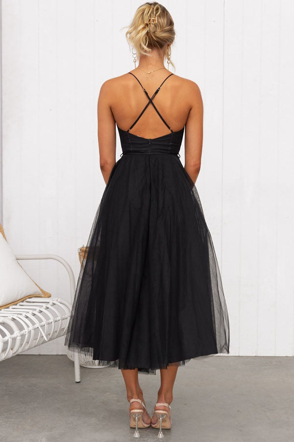 Agatha - Sleeveless Flowing Maxi Dress