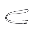 Thick Sunglasses Rope - Black