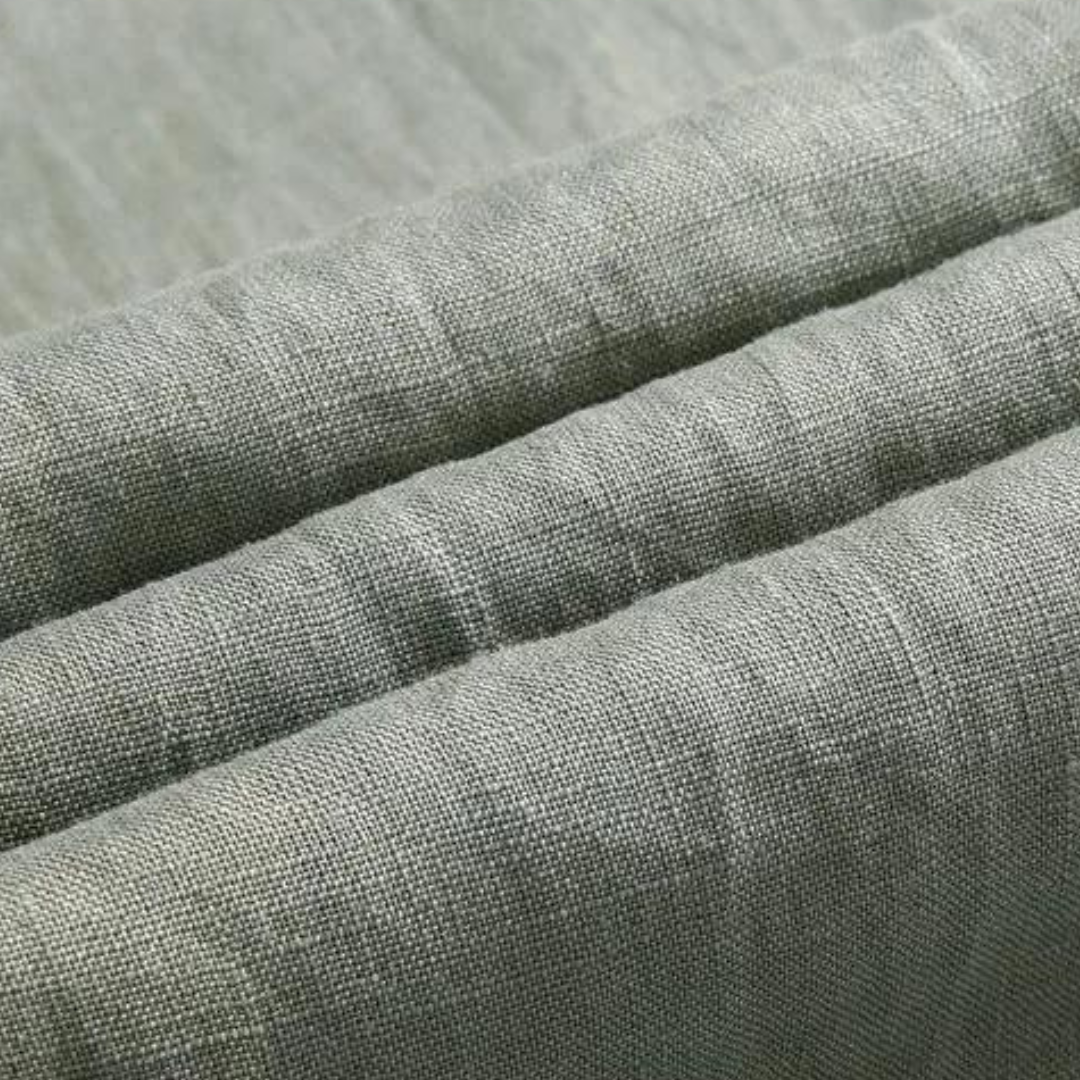 Fez - Linen Trousers (Straight Cut)