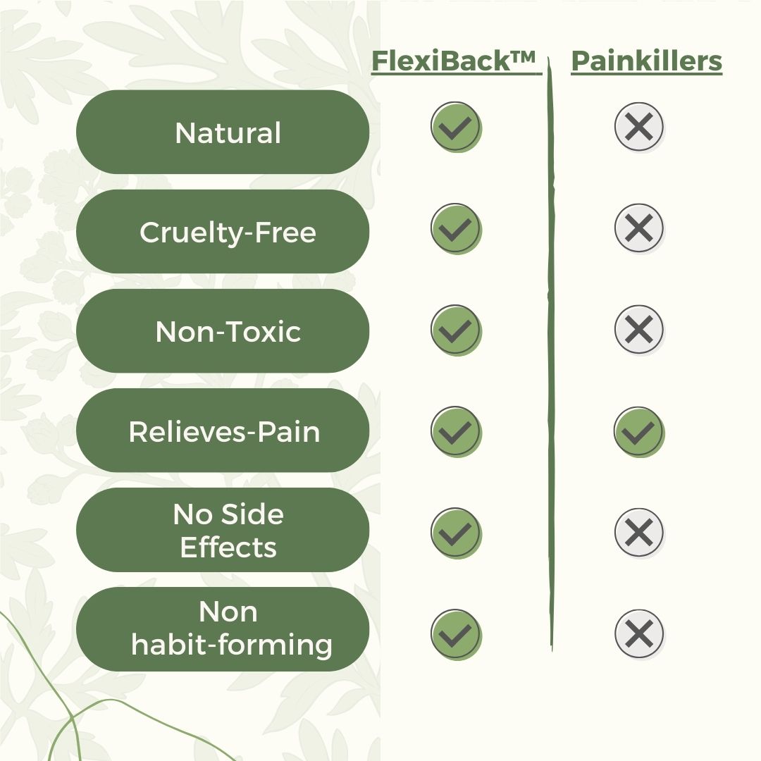 FlexiBack™ — Natural Back Pain Relief Patches