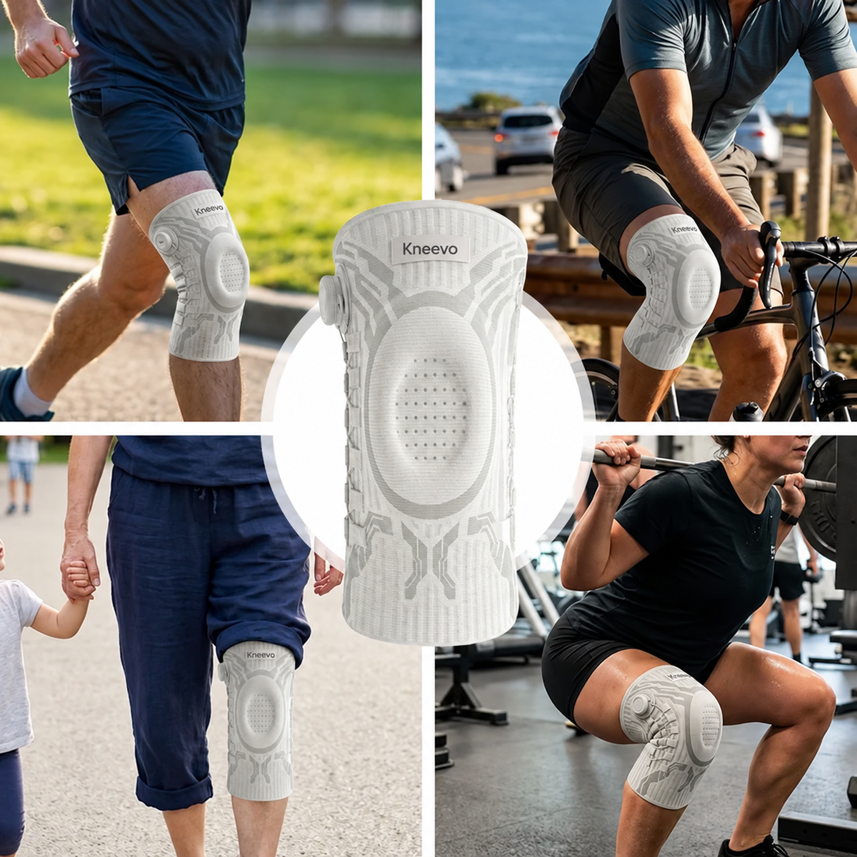 Kneevo™ - Verstelbare Kniebrace