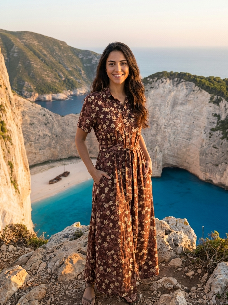 Robe Zakynthos — Chemisier