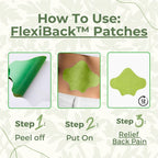FlexiBack™ — Natural Back Pain Relief Patches
