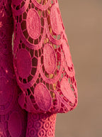 Capricornio — Lace Midi Dress