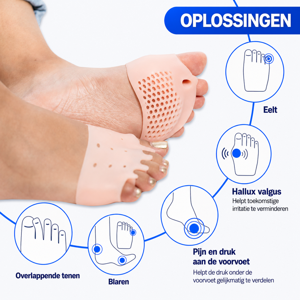 PharmaTool™ | Coussinets d’Orteils Souples pour un Confort au Quotidien